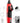 Smart 6-Speed Dog Nail Grinder - 50% More Power Pet Nail Grinder with 2 LED Lights Quiet Rechargeable Electric Dog Nail Trimmers File Toenail Grinder for Large Medium Small Dogs & Cats (Red)