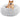 Calming Donut Dog & Cat Bed, Machine Washable Cuddle Warming Cozy Fluffy Faux Fur Plush round Dog Bed, Anti-Anxiety Waterproof Anti-Slip Pet Bed for Small Medium Dogs and Cats,24 Inches
